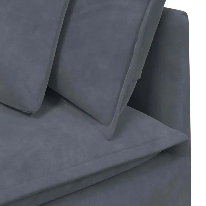 Modulaire bank met groot kussen voor dagelijks gebruik en elegant design - Banken