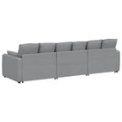 Modulaire bank met totale afmetingen voor dagelijks gebruik en elegant design - Bankelementen