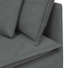 Modulaire bank voor dagelijks gebruik met groot kussen en elegant design - Banken