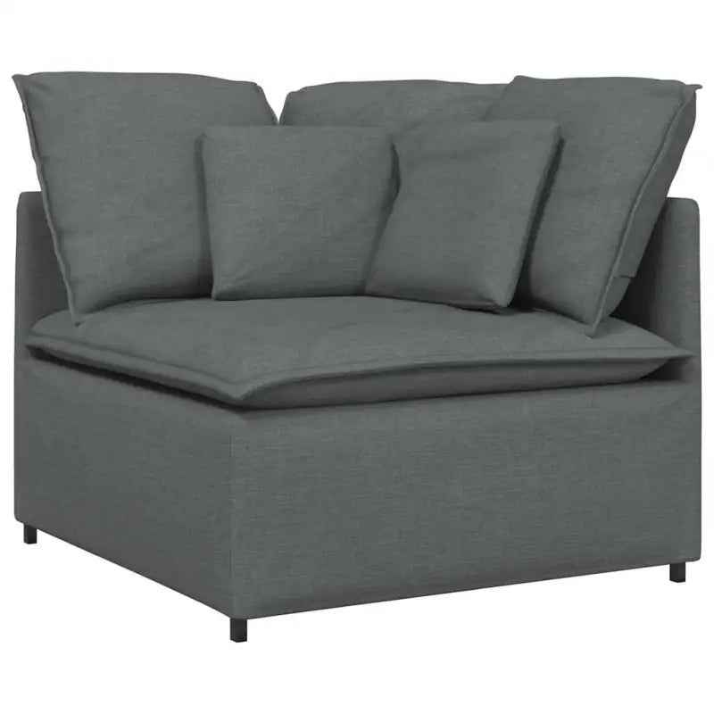 Modulaire bank voor dagelijks gebruik met groot kussen en elegant design - Banken