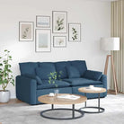 Modulaire bank voor dagelijks gebruik met perfecte totale afmetingen - Blauw - Bankelementen