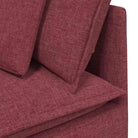 Modulaire bank voor dagelijks gebruik met totale afmetingen en elegant design - Bankelementen