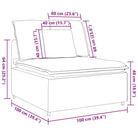 Modulaire bankelementen voor dagelijks gebruik en elegant comfort - Bankelementen