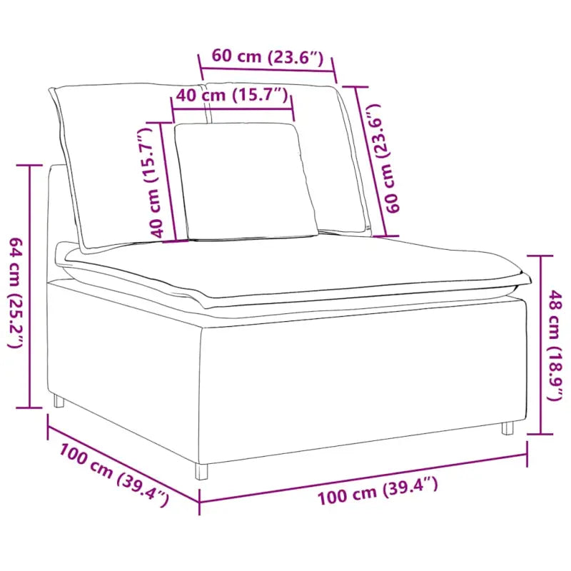 Modulaire bankelementen voor dagelijks gebruik en elegante zithoeken - Bankelementen