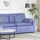 Modulaire hoekmodule voor bankgebruik en stijlvolle zithoeken - Jeansblauw / end sofa - Bankelementen