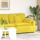 Modulaire hoekmodule voor bankgebruik en stijlvolle zithoeken - Lichtgeel / end sofa - Bankelementen