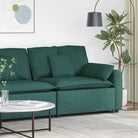 Modulaire hoekmodule voor bankgebruik en stijlvolle zithoeken - Donkergroen / end sofa - Bankelementen