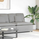 Modulaire hoekmodule voor bankgebruik en stijlvolle zithoeken - Wolkengrijs / centre sofa - Bankelementen