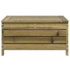 Modulaire houten tuinbank met kussen voor terras en tuinfeesten - Modulaire tuinbanken