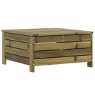 Modulaire houten tuinbank met kussen voor terras en tuinfeesten - Modulaire tuinbanken