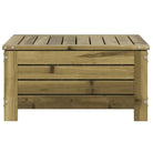 Modulaire houten tuinbank met kussen voor terras en tuinfeesten - Modulaire tuinbanken