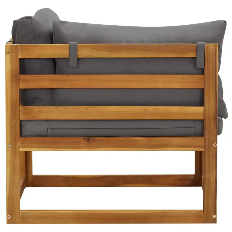 Modulaire houten tuinbank set voor buitengebruik - Modulaire tuinbanken