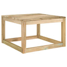 Modulaire houten tuinbankset met rustieke charme - Modulaire tuinbanken