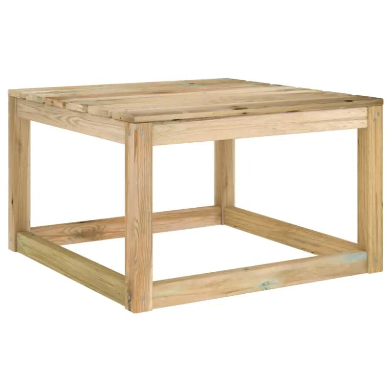 Modulaire houten tuinbankset met rustieke charme - Modulaire tuinbanken