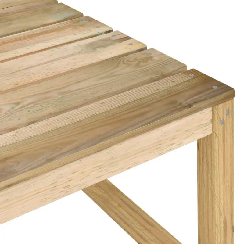 Modulaire houten tuinbankset met rustieke charme - Modulaire tuinbanken