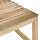 Modulaire houten tuinbankset met rustieke charme - Modulaire tuinbanken