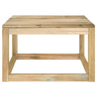 Modulaire houten tuinbankset met rustieke charme - Modulaire tuinbanken