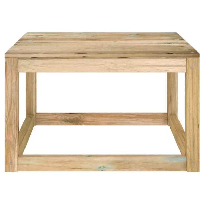 Modulaire houten tuinbankset met rustieke charme - Modulaire tuinbanken