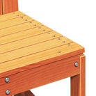 Modulaire houten tuinstoel van massief grenenhout voor je tuin of terras - Modulaire tuinbanken