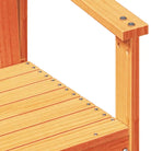 Modulaire houten tuinstoel van massief grenenhout voor je tuin of terras - Modulaire tuinbanken