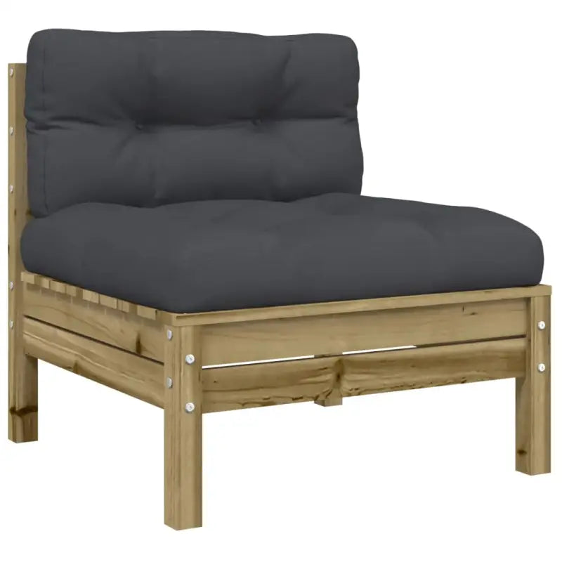 Modulaire loungeset met comfortabele zitervaring en hoogte rugleuning - Tuinsets
