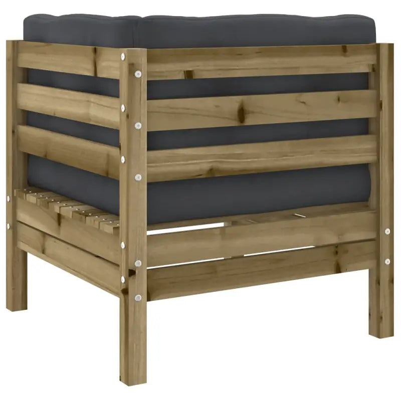 Modulaire loungeset met comfortabele zitervaring en hoogte rugleuning - Tuinsets
