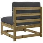 Modulaire loungeset met hoogte rugleuning voor een comfortabele zitervaring - Tuinsets