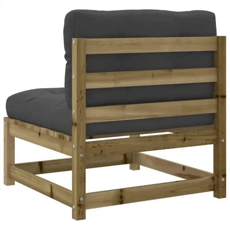 Modulaire loungeset met hoogte rugleuning voor een comfortabele zitervaring - Tuinsets