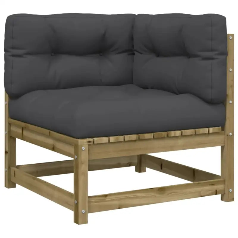 Modulaire loungeset met hoogte rugleuning voor een comfortabele zitervaring - Tuinsets