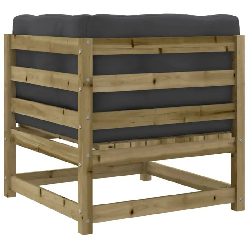 Modulaire loungeset met hoogte rugleuning voor een comfortabele zitervaring - Tuinsets