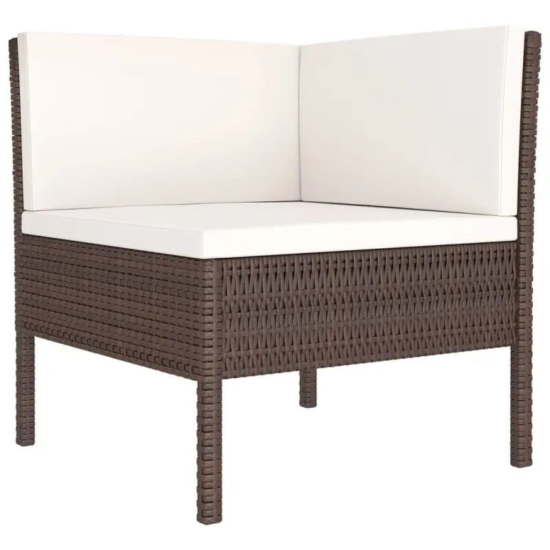 Modulaire loungeset met voetensteun en tafel voor ultiem tuincomfort - Tuinsets