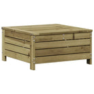 Modulaire loungeset van geïmpregneerd grenenhout voor buitengebruik - Tuinsets