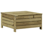 Modulaire loungeset van geïmpregneerd grenenhout voor tuin en terras - Tuinsets