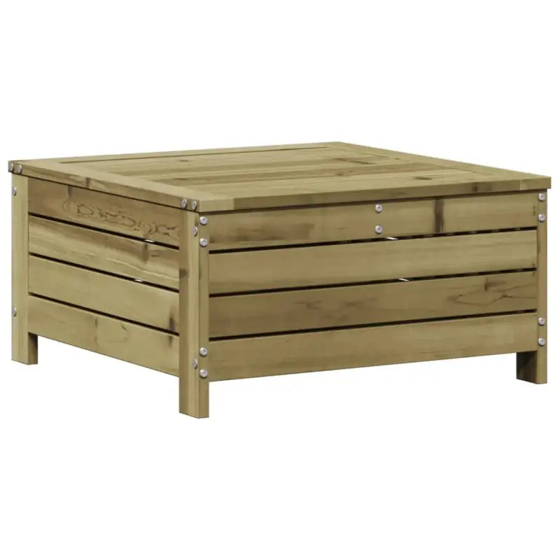 Modulaire loungeset van geïmpregneerd grenenhout voor tuin en terras - Tuinsets