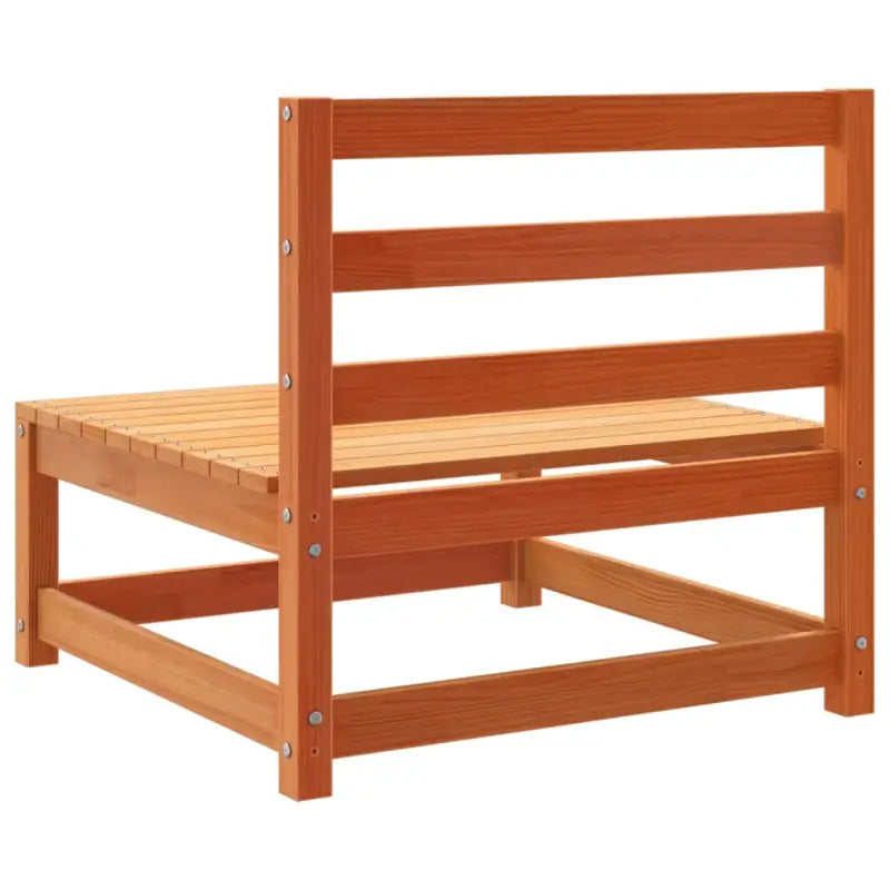 Modulaire loungeset van massief grenenhout voor buitenplezier - Tuinsets