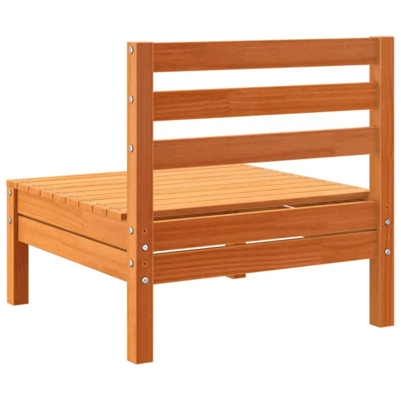 Modulaire loungeset van massief grenenhout voor comfortabele zitervaring - Tuinsets