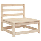 Modulaire loungeset van massief grenenhout voor tuin en terras - Tuinsets