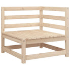 Modulaire loungeset van massief grenenhout voor tuin en terras - Tuinsets