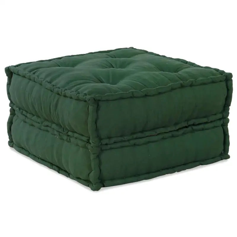 Modulaire poef met patchwork ontwerp voor exotische interieurstijl - Groen / 1 / table sofa - Stoelkussens