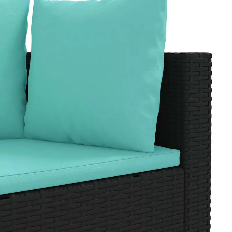 Modulaire poly rattan loungeset voor gemakkelijk schoon en buiten genieten - Tuinsets