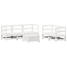 Modulaire tuin loungeset van massief grenenhout met comfortabele afmetingen - Tuinsets