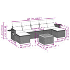 Modulaire tuinbank in grijs materiaal met gepoedercoat staal afmetingen - Modulaire tuinbanken
