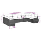 Modulaire tuinbank in zwart materiaal en gepoedercoat staal - Modulaire tuinbanken