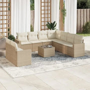 Modulaire tuinbank Loungeset met waterdichte tas en beige gepoedercoat staal - Modulaire tuinbanken