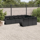 Modulaire tuinbank met beige materiaal en gepoedercoat staal afmetingen - Zwart / 1 / Zonder tafel - Modulaire
