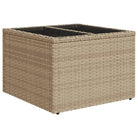 Modulaire tuinbank met beige materiaal en gepoedercoat staal afmetingen - Modulaire tuinbanken