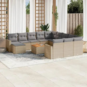 Modulaire tuinbank met beige materiaal en gepoedercoat staal afmetingen - Modulaire tuinbanken