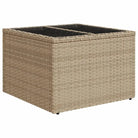 Modulaire tuinbank met beige materiaal en gepoedercoat staal afmetingen - Modulaire tuinbanken
