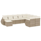 Modulaire tuinbank met beige materiaal en gepoedercoat staal afmetingen - Modulaire tuinbanken