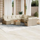 Modulaire tuinbank met beige materiaal en gepoedercoat staal voordelen - Modulaire tuinbanken